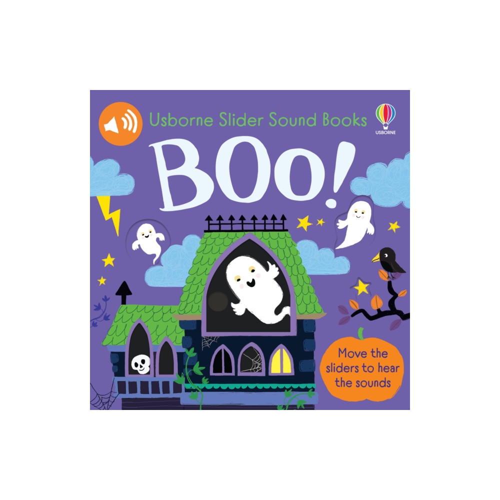 Produktbild för Slider Sound Books: Boo! (bok, board book, eng)
