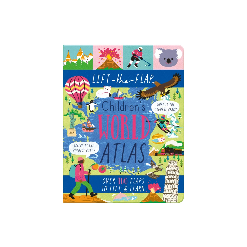 Produktbild för Lift-the-Flap Children's World Atlas (inbunden, eng)