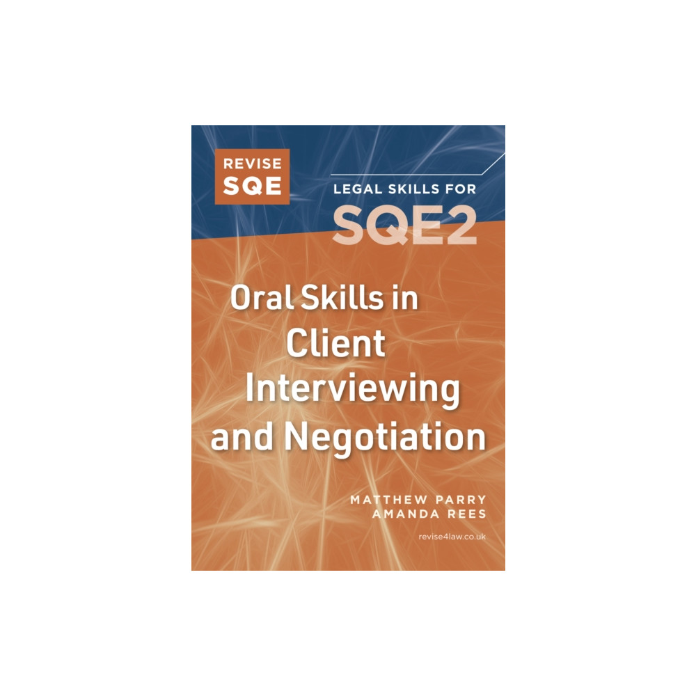 Produktbild för Revise SQE Oral Skills for SQE2: Client Interviewing and Negotiation (häftad, eng)