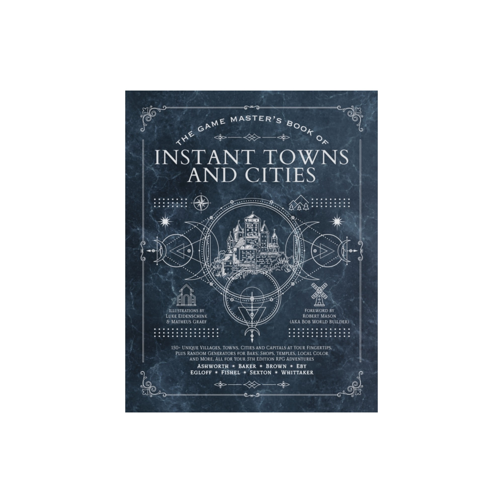 Produktbild för The Game Master's Book of Instant Towns and Cities (inbunden, eng)