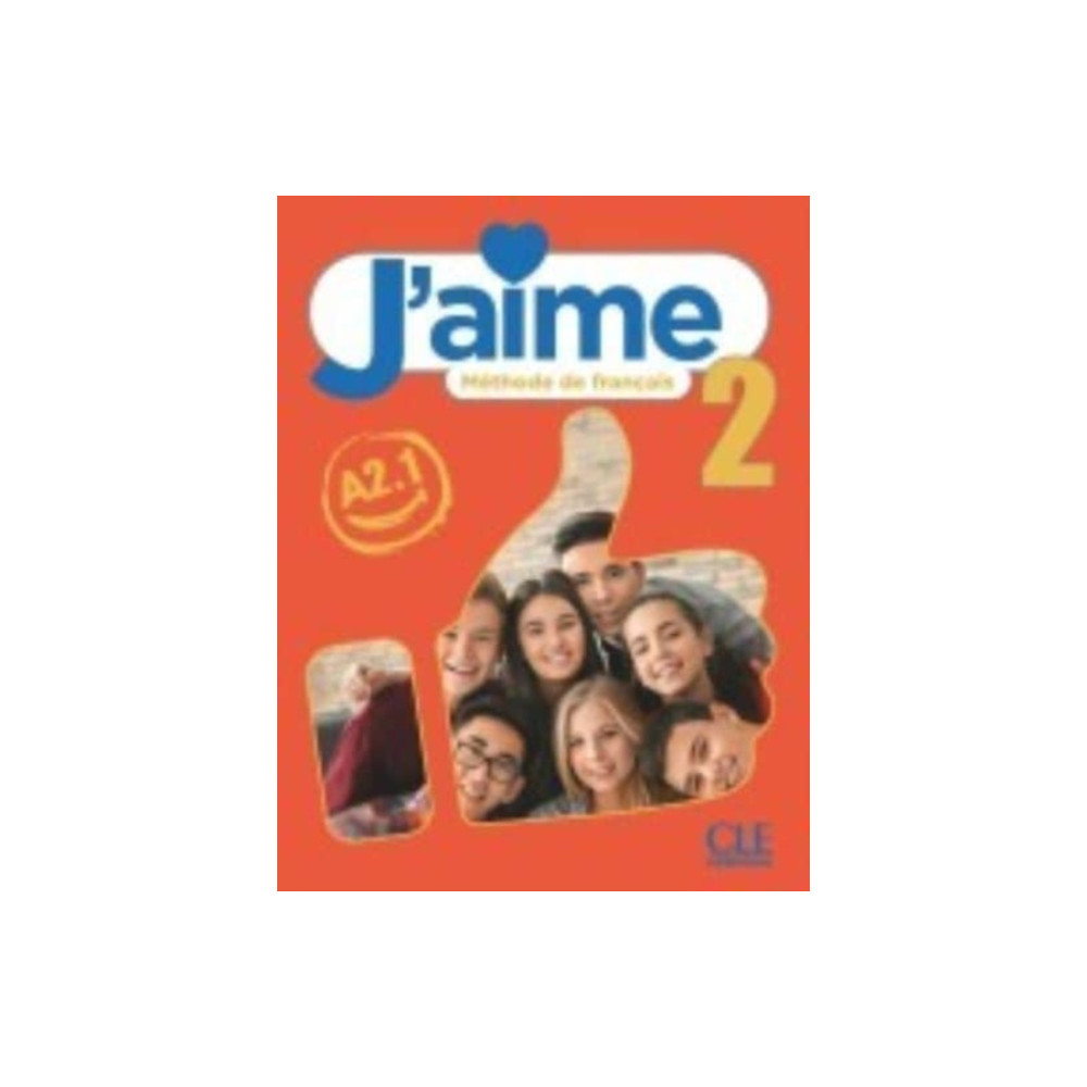 Produktbild för J'aime 2: Niveau A2.1 - Livre de l'eleve (häftad, fre)