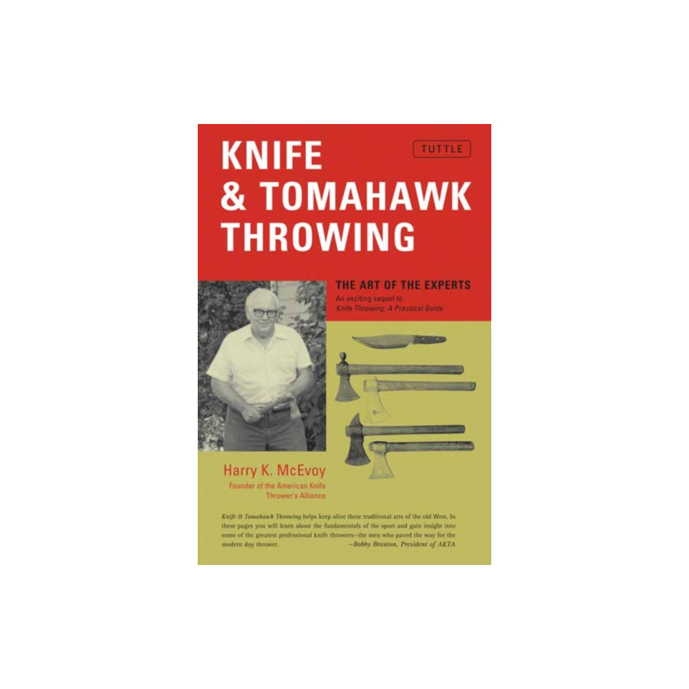 Produktbild för Knife & Tomahawk Throwing (häftad, eng)