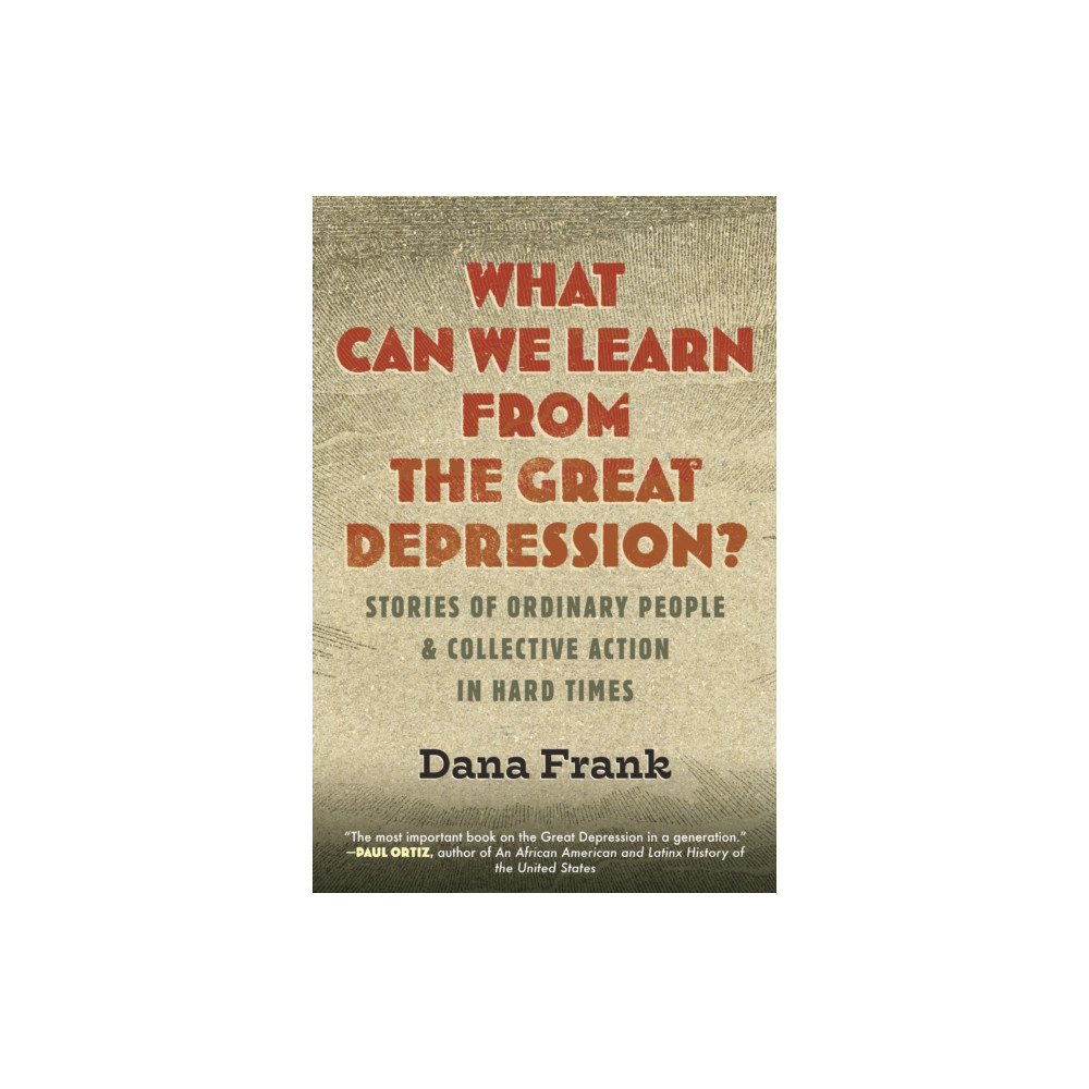 Produktbild för What Can We Learn from the Great Depression? (häftad, eng)
