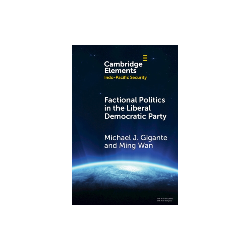 Produktbild för Factional Politics in the Liberal Democratic Party (häftad, eng)