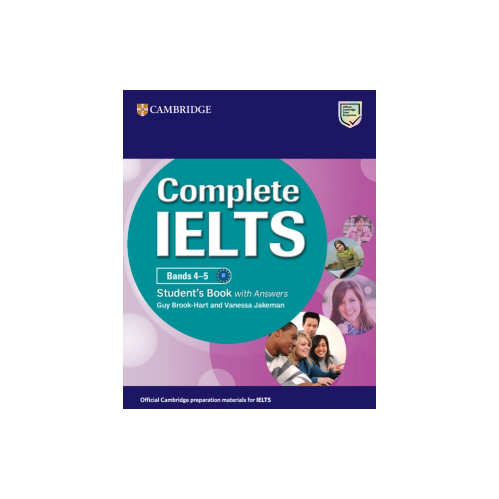 Produktbild för Complete IELTS Bands 4–5 Student's Book with Answers (häftad, eng)