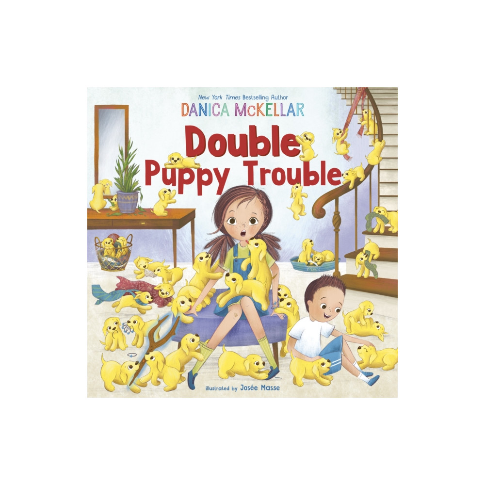 Produktbild för Double Puppy Trouble (häftad, eng)