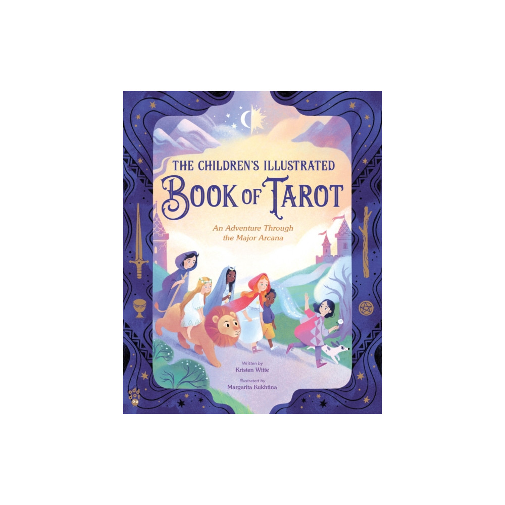 Produktbild för The Children's Illustrated Book of Tarot (inbunden, eng)