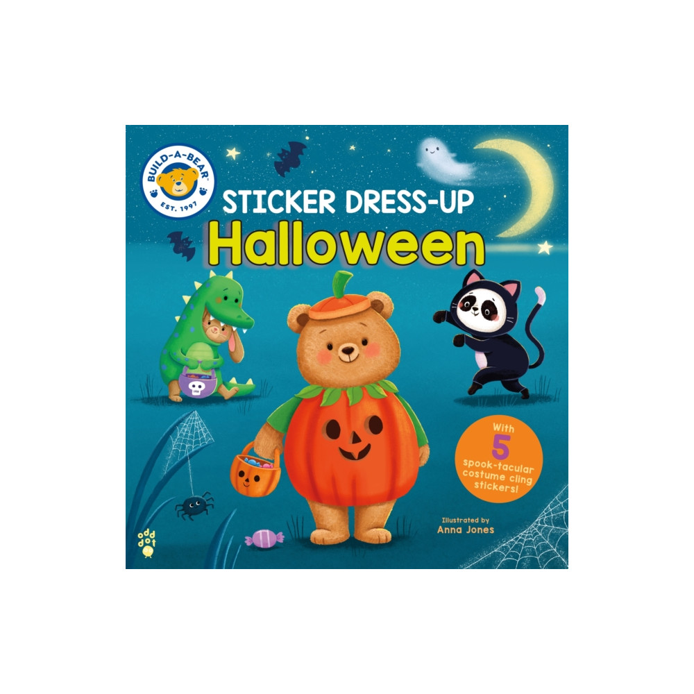Produktbild för Build-A-Bear: Sticker Dress-Up: Halloween (bok, board book, eng)