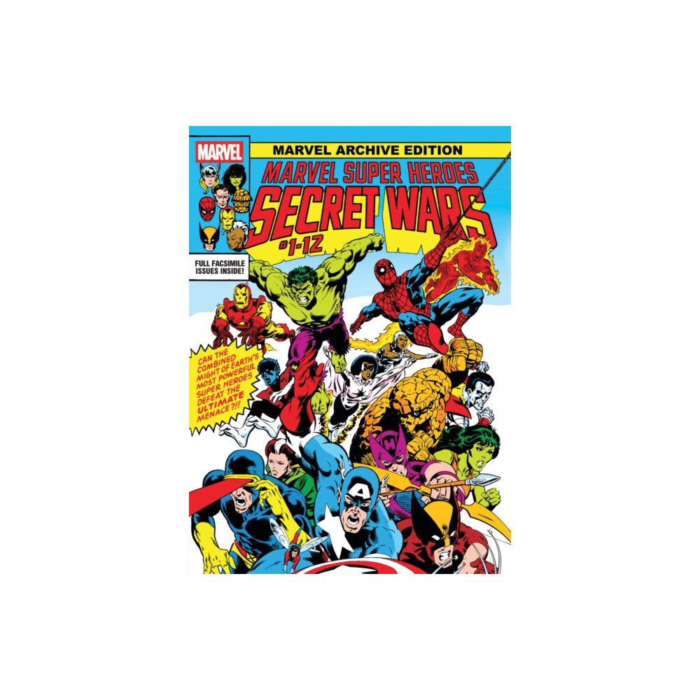 Produktbild för Marvel Archive Edition: Marvel Super Heroes Secret Wars Gallery Edition (inbunden, eng)