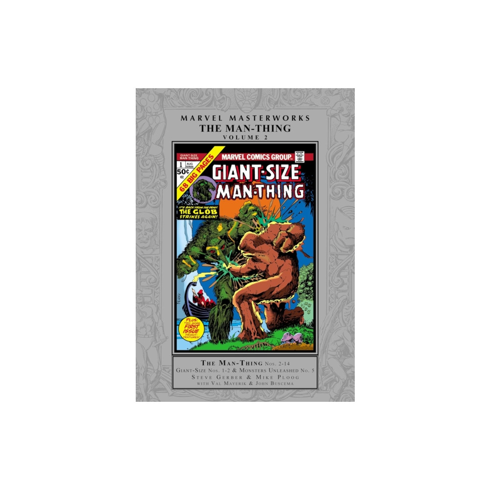 Produktbild för Marvel Masterworks: The Man-Thing Vol. 2 (inbunden, eng)