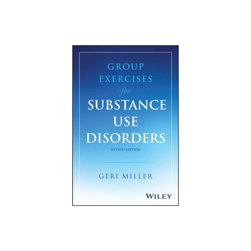 Produktbild för Group Exercises for Substance Use Disorders Counseling (häftad, eng)
