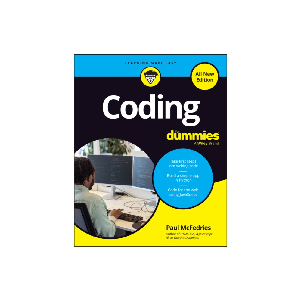 Produktbild för Coding For Dummies, All New Edition (häftad, eng)