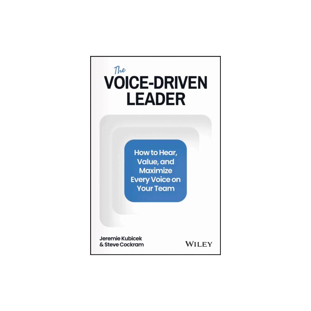 Produktbild för The Voice-Driven Leader (inbunden, eng)