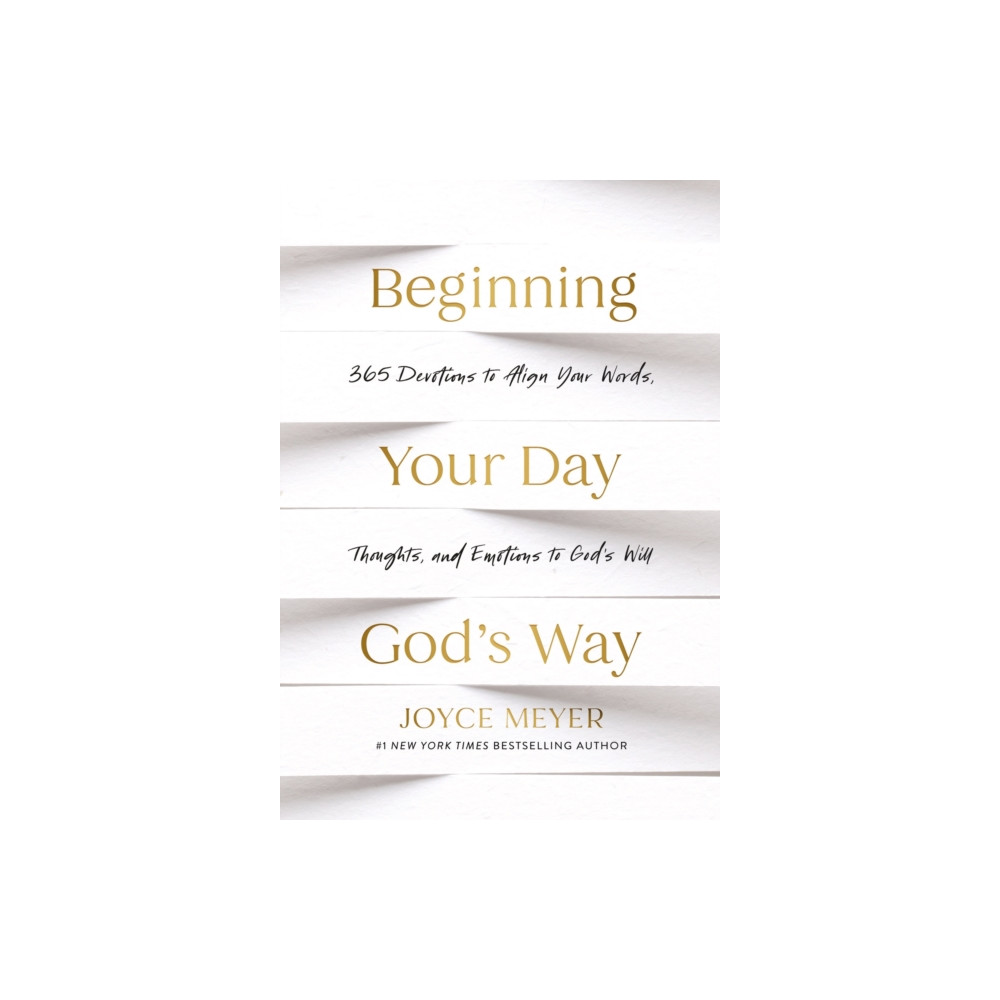 Produktbild för Beginning Your Day God’s Way (inbunden, eng)
