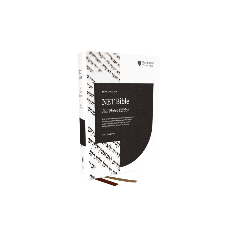 Produktbild för NET Bible, Full Notes Edition (NET, Hardcover, Comfort Print, Thumb Indexed) (inbunden, eng)