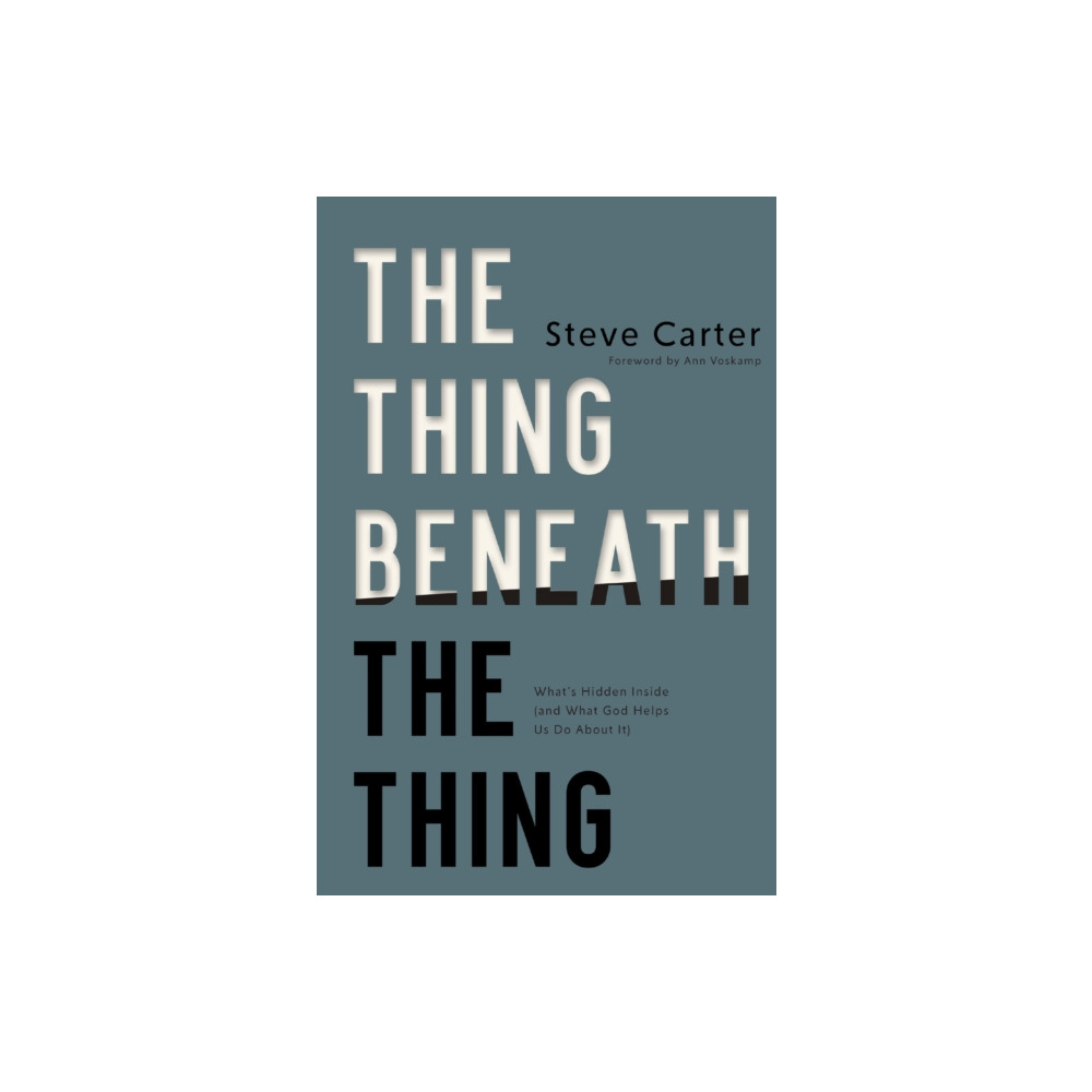 Produktbild för The Thing Beneath the Thing (häftad, eng)