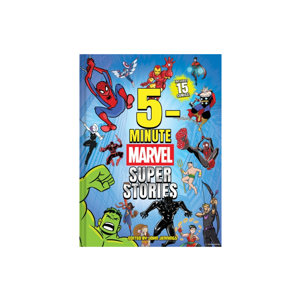 Produktbild för 5-Minute Marvel Super Stories (inbunden, eng)