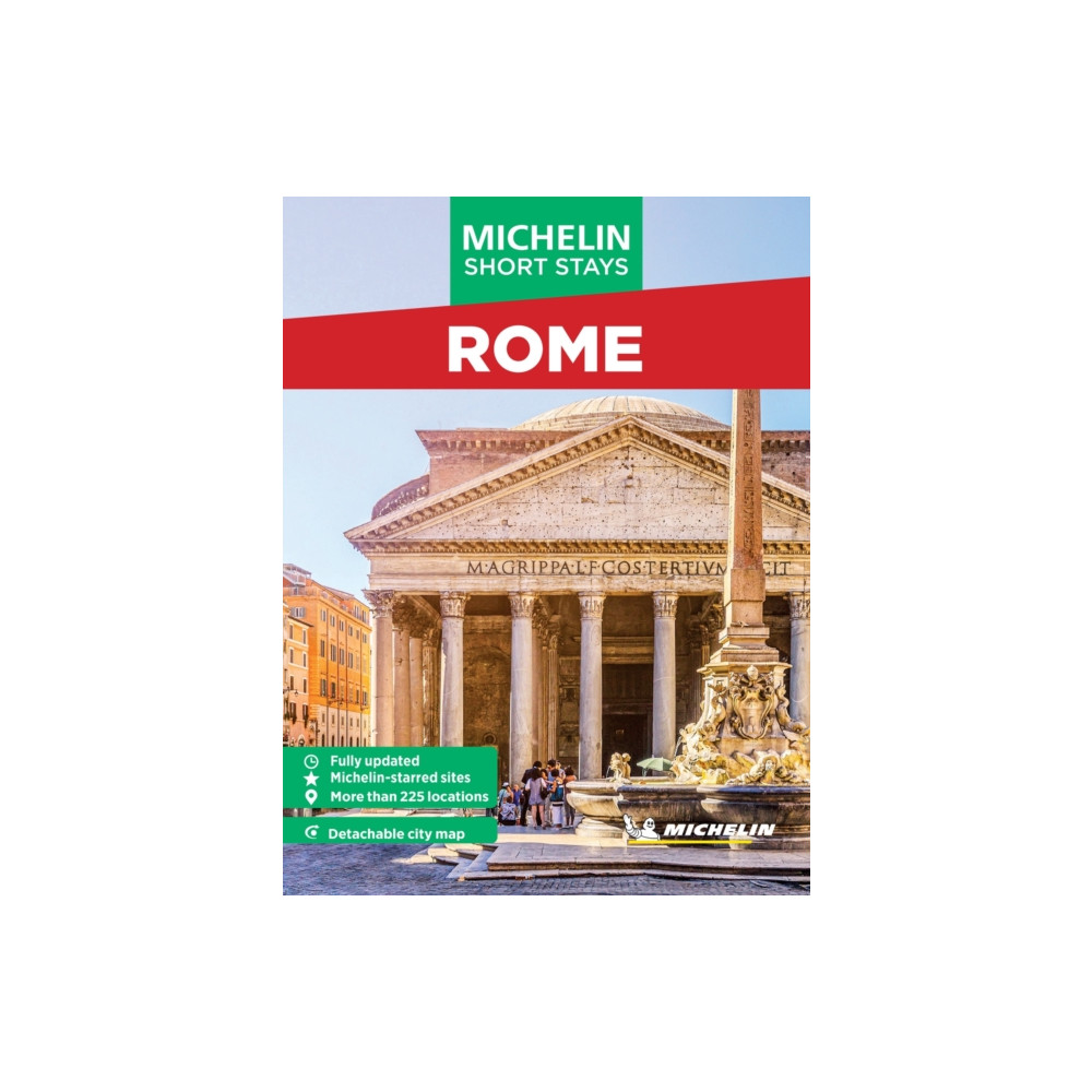 Produktbild för Michelin Travel Guides Short Stays: Rome (häftad, eng)