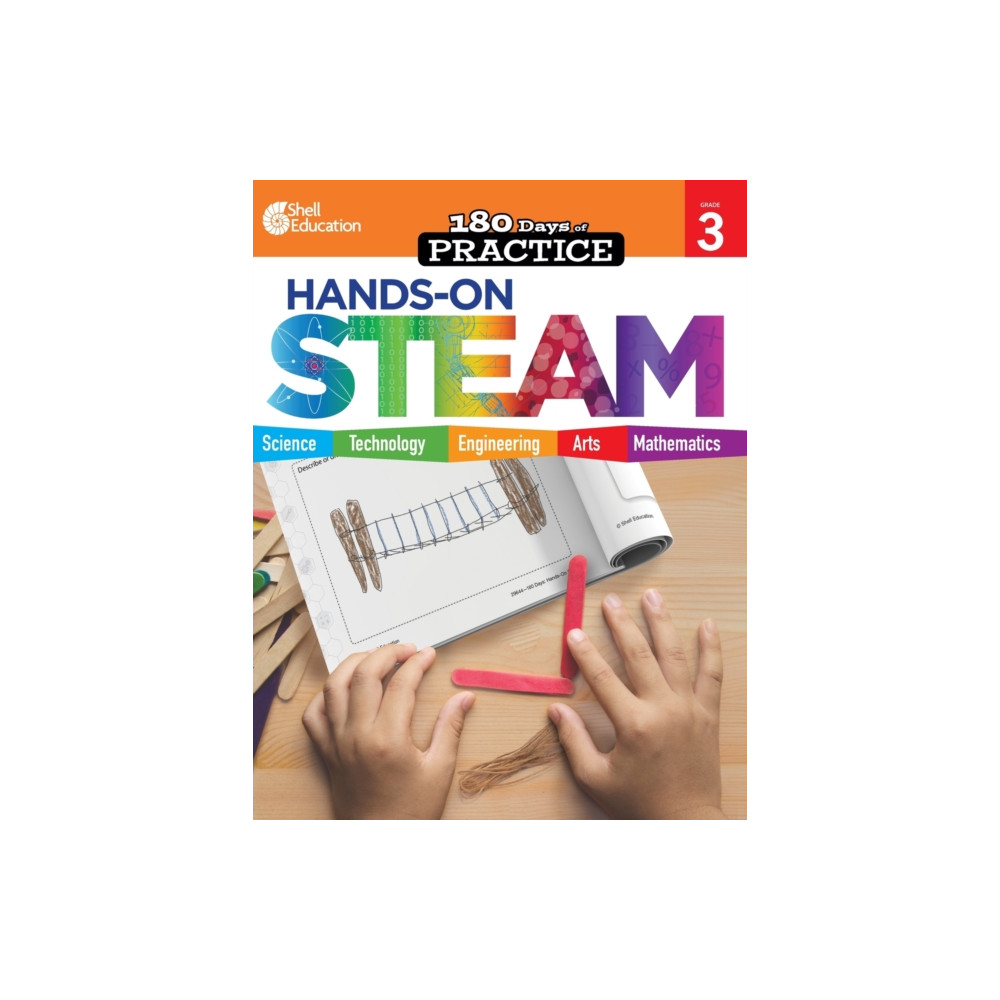 Produktbild för 180 Days™: Hands-On STEAM for Grade 3 (häftad, eng)