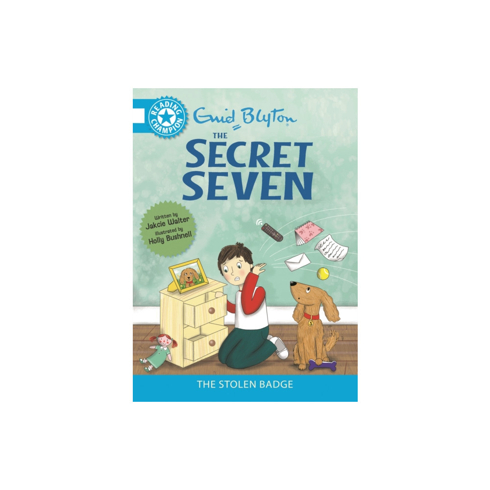 Produktbild för Reading Champion: The Secret Seven: The Stolen Badge (inbunden, eng)