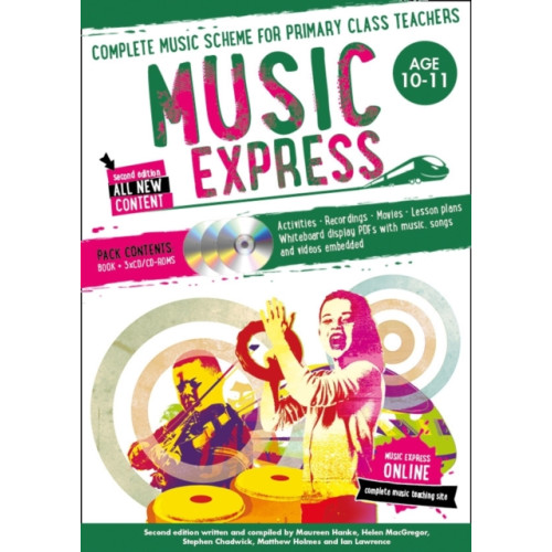 HarperCollins Publishers Music Express: Age 10-11 (Book + Download) (häftad, eng)