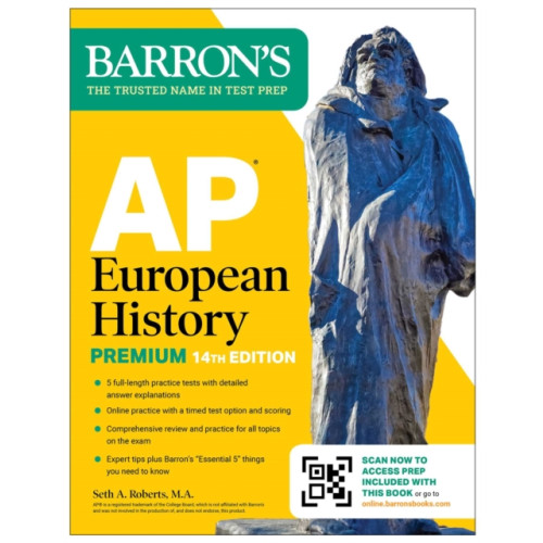 Kaplan Publishing AP European History Premium, Fourteenth Edition: Prep Book with 5 Practice Tests + Comprehensive Review + Online Practice (2026) (häftad, eng)