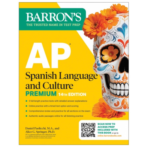 Kaplan Publishing AP Spanish Language and Culture Premium, Fourteenth Edition: Prep Book with 5 Practice Tests + Comprehensive Review + Online Practice (2026) (häftad, eng)