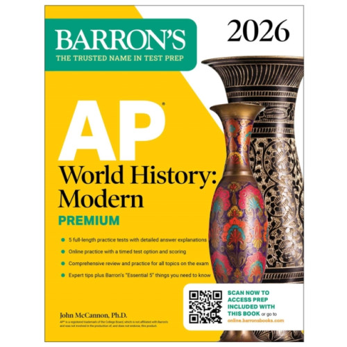 Kaplan Publishing AP World History: Modern Premium, 2026: Prep Book With 5 Practice Tests + Comprehensive Review + Online Practice (häftad, eng)