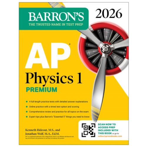 Kaplan Publishing AP Physics 1 Premium, 2026: Prep Book with 4 Practice Tests + Comprehensive Review + Online Practice (häftad, eng)