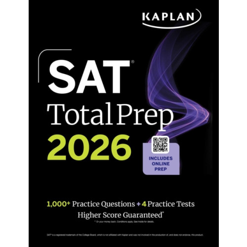 Kaplan AEC Education SAT Total Prep 2026: Includes 4 Full Length Practice Tests, 1,100+ Practice Questions + 1 Year Access to Online Quizzes and Video Lessons and Tutorials (häftad, eng)