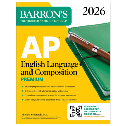 Kaplan Publishing AP English Language and Composition Premium, 2026: Prep Book with 8 Practice Tests + Online Practice (häftad, eng)