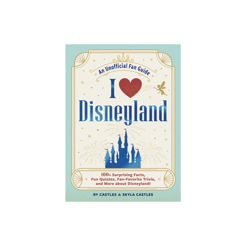 Produktbild för I Love Disneyland (inbunden, eng)