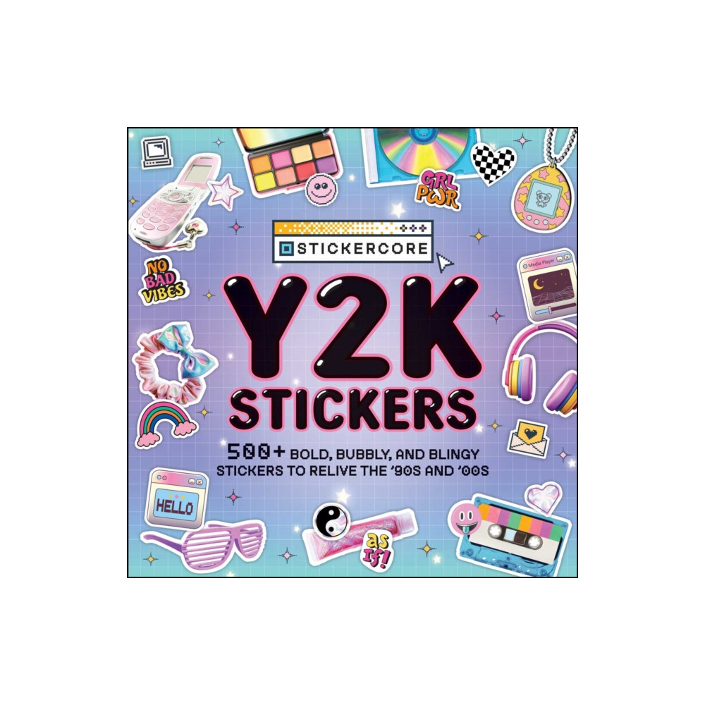 Produktbild för Y2K Stickers (häftad, eng)