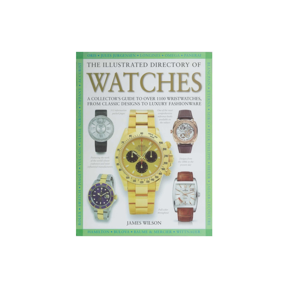 Produktbild för The Illustrated Directory of Watches (inbunden, eng)