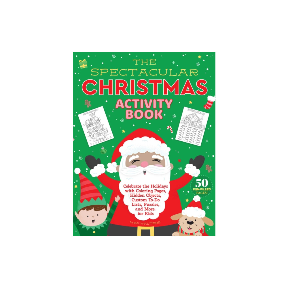 Produktbild för The Spectacular Christmas Activity Book (häftad, eng)
