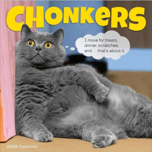 Chonkers Wall Calendar 2026, Workman Publishing English Book