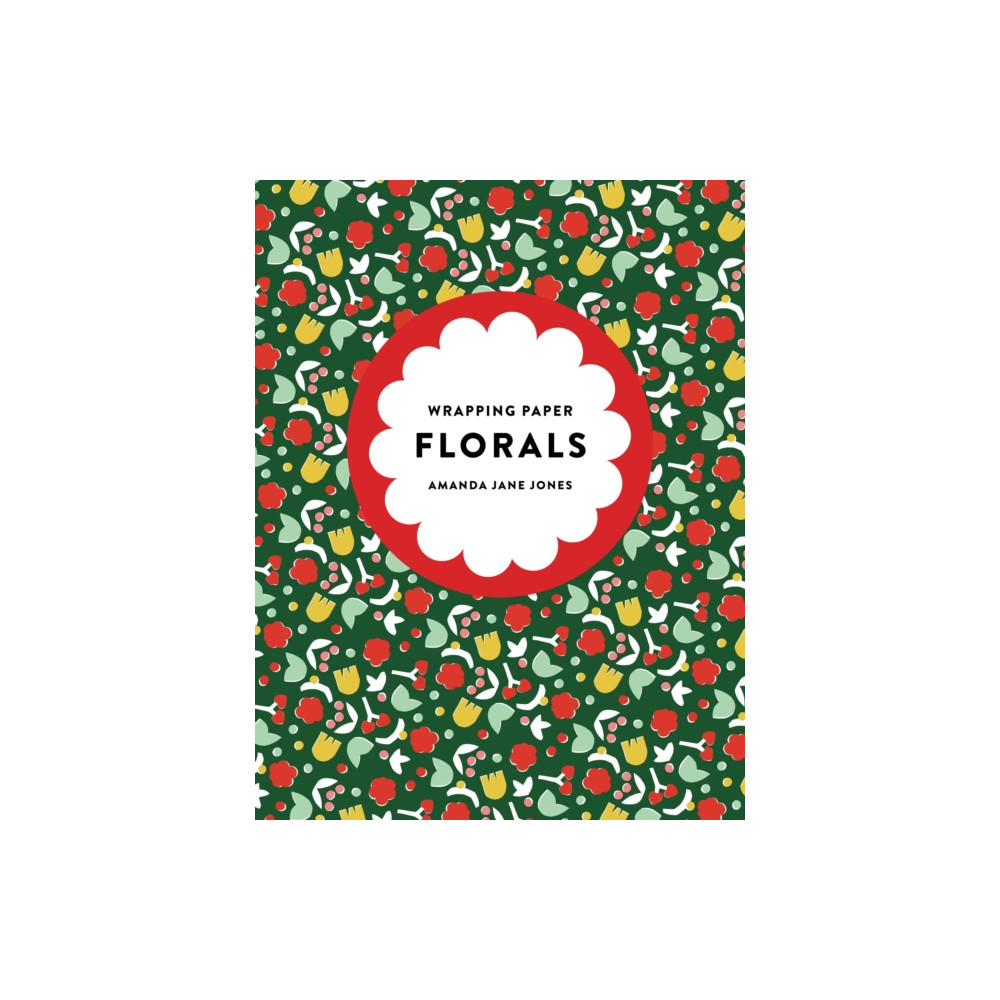 Produktbild för Amanda Jane Jones Wrapping Paper: Florals (häftad, eng)