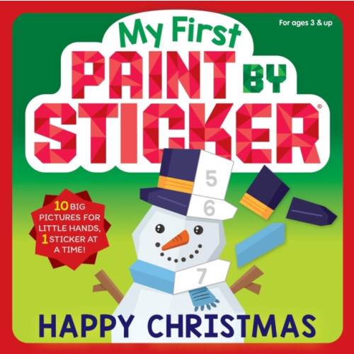 Workman Publishing My First Paint by Sticker: Happy Christmas (häftad, eng)