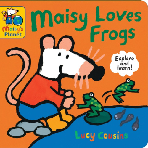 Walker Books Ltd Maisy Loves Frogs: A Maisy's Planet Book (bok, board book, eng)