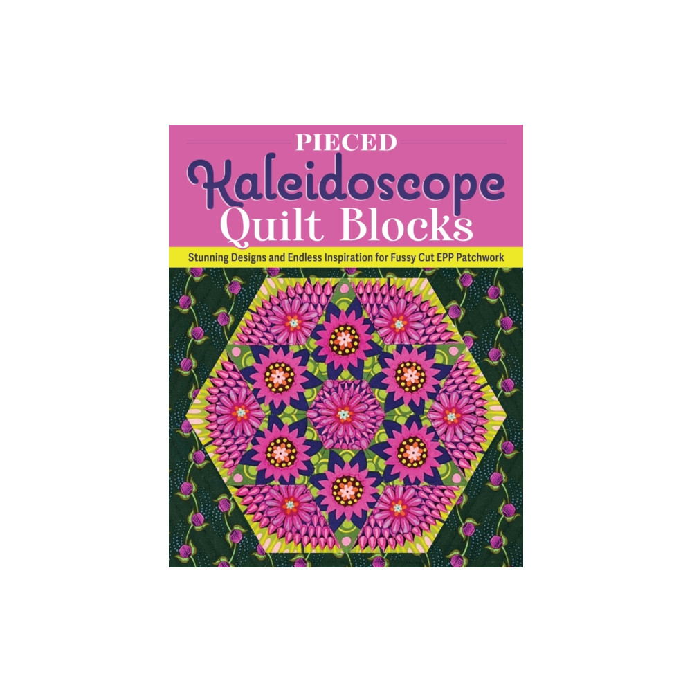 Produktbild för Pieced Kaleidoscope Quilt Blocks (häftad, eng)