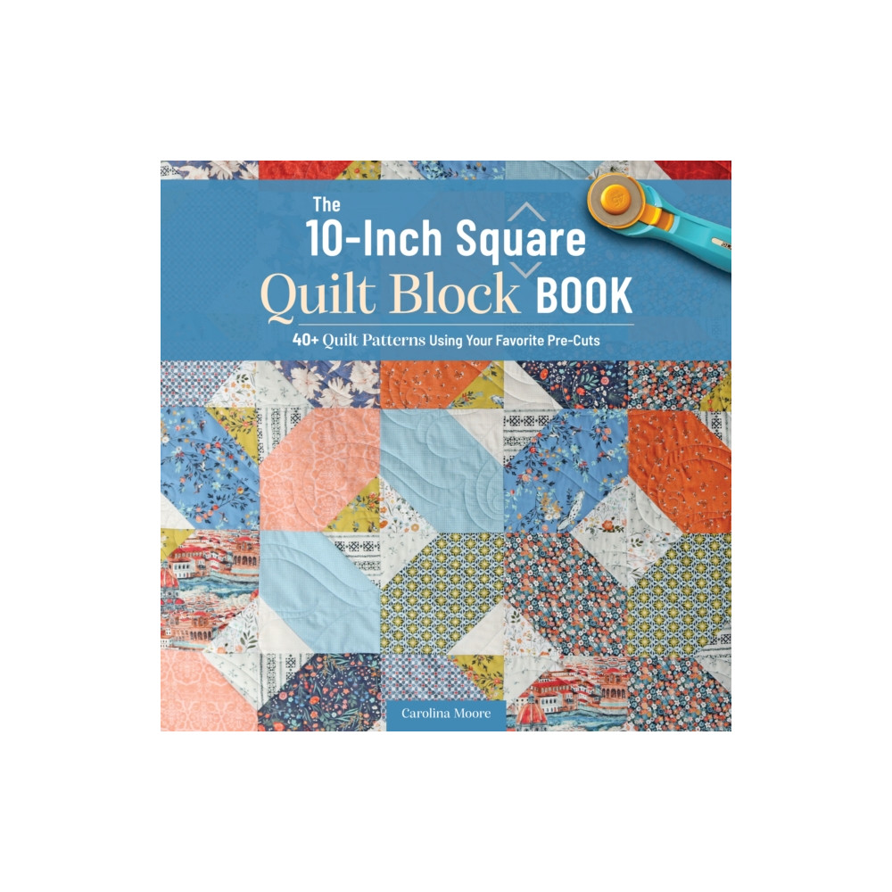 Produktbild för 10-Inch Square Quilt Block Book (häftad, eng)