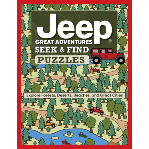 Fox Chapel Publishing Jeep® Great Adventures Seek & Find Puzzles (häftad, eng)