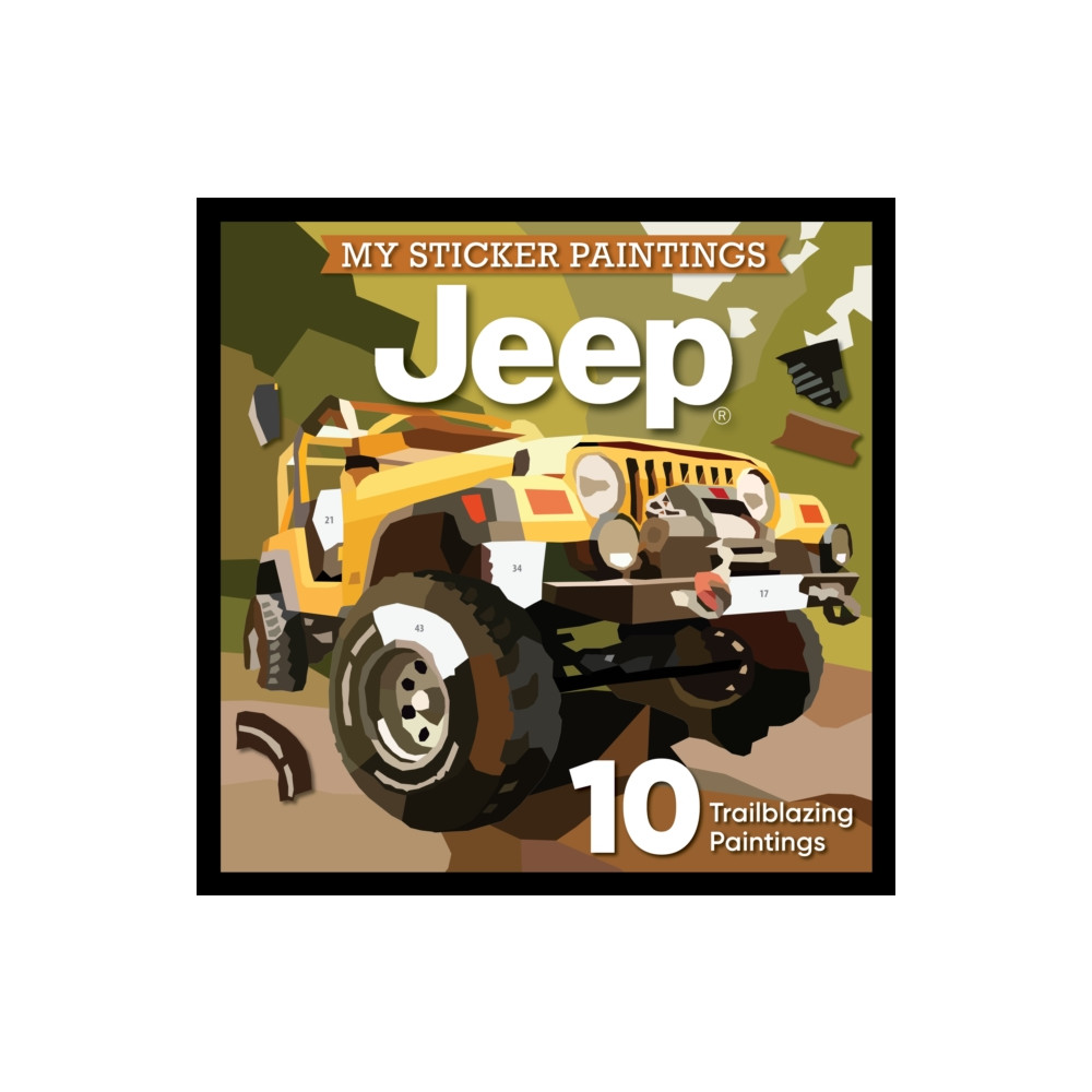 Produktbild för My Sticker Paintings: Jeep® (häftad, eng)