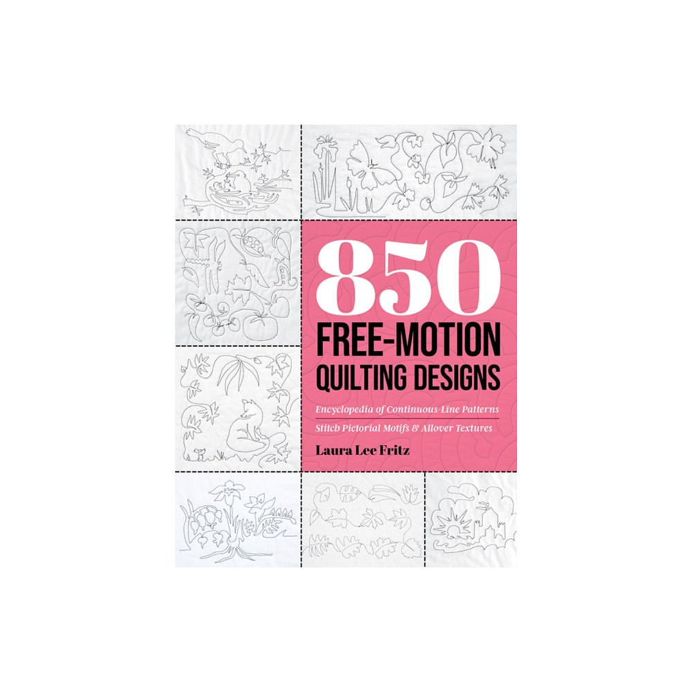 Produktbild för 850 Free-Motion Quilting Designs (häftad, eng)
