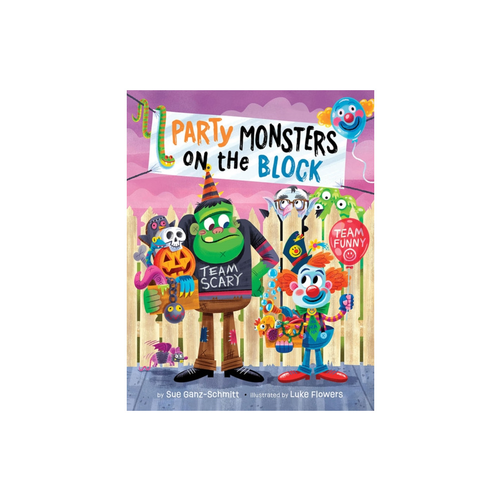 Produktbild för Party Monsters on the Block (inbunden, eng)