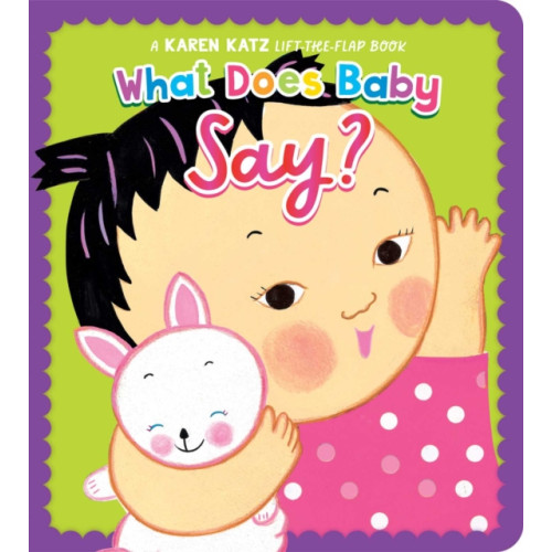 Simon & Schuster What Does Baby Say? (bok, board book, eng)