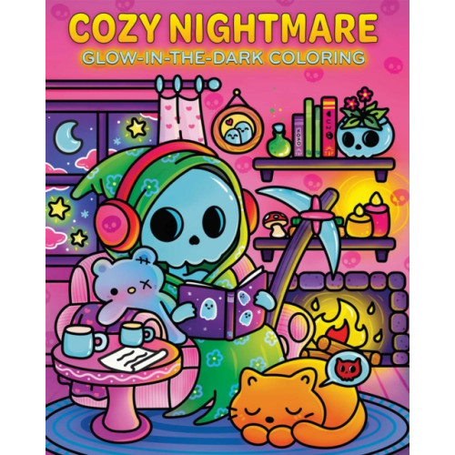 Thunder Bay Press Cozy Nightmare Glow-in-the-Dark Coloring (häftad, eng)