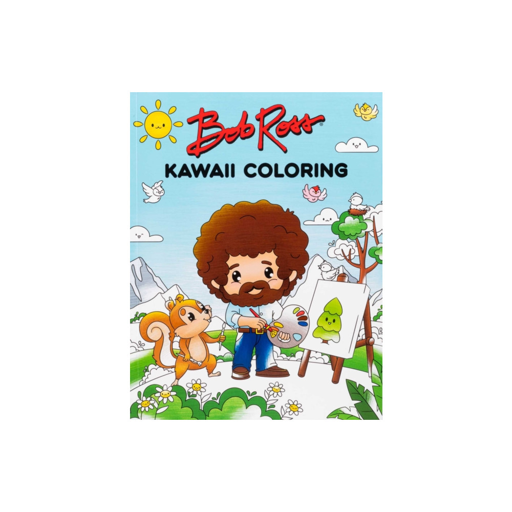 Produktbild för Bob Ross Kawaii Coloring (häftad, eng)