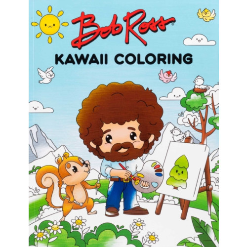 Thunder Bay Press Bob Ross Kawaii Coloring (häftad, eng)