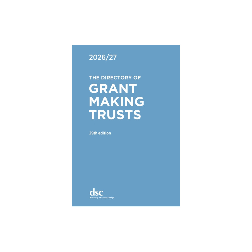 Produktbild för The Directory of Grant Making Trusts 2026/27 (inbunden, eng)